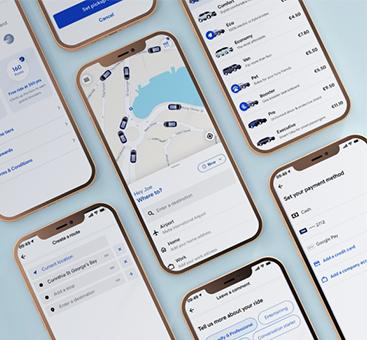 mobile app portfolio design